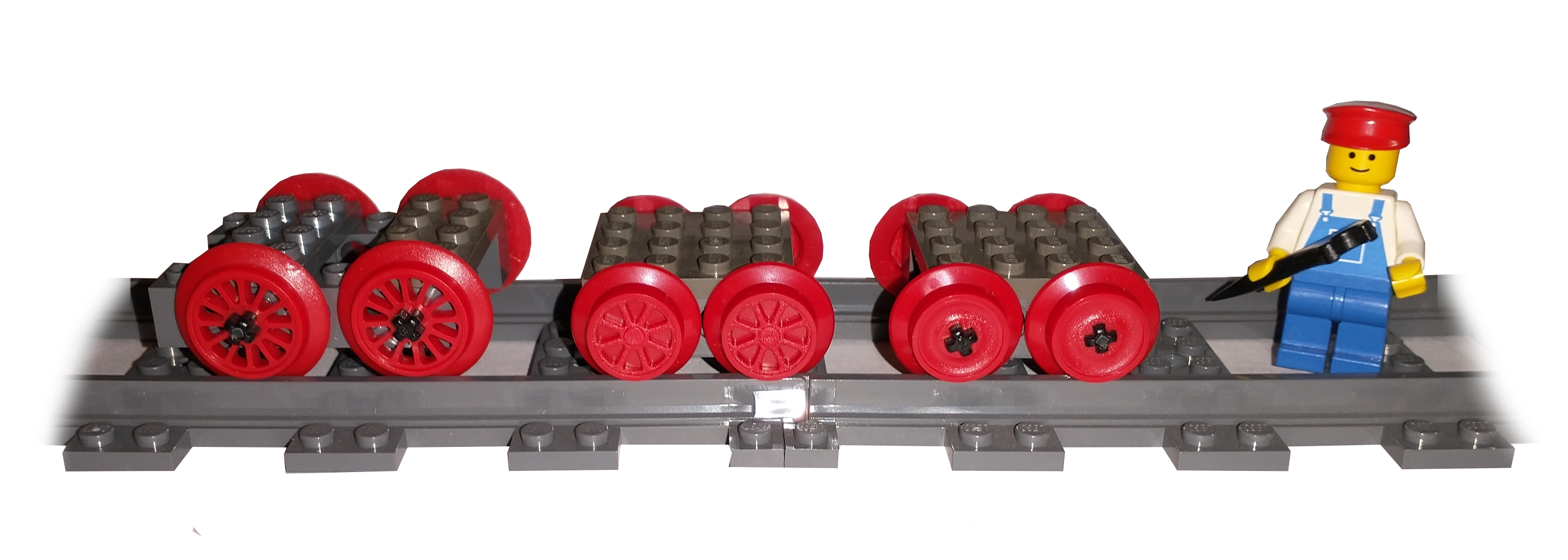 Lego store train wheels