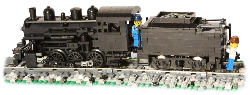 2106 work train by Peter Norman using Big Ben Bricks train wheels