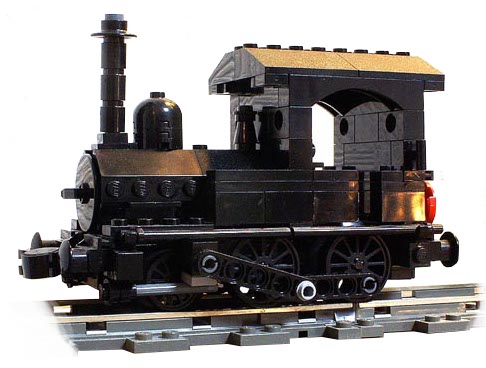 JNR Type 160 by Sekiyama using Big Ben Bricks train wheels