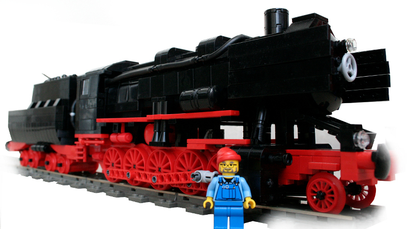 BR50 by Alexander using Big Ben Bricks train wheels
