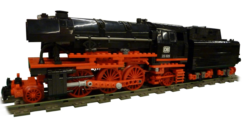 BR23 by Holdger using Big Ben Bricks train wheels